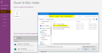 Importer les blocs-notes .png